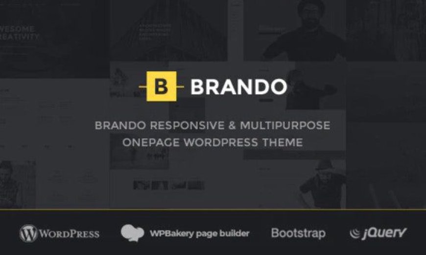 Brando v3.2 – Responsive and Multipurpose OnePage WordPress Theme