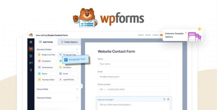 WPForms Elite v1.9.6 + Addons – WordPress Form Builder