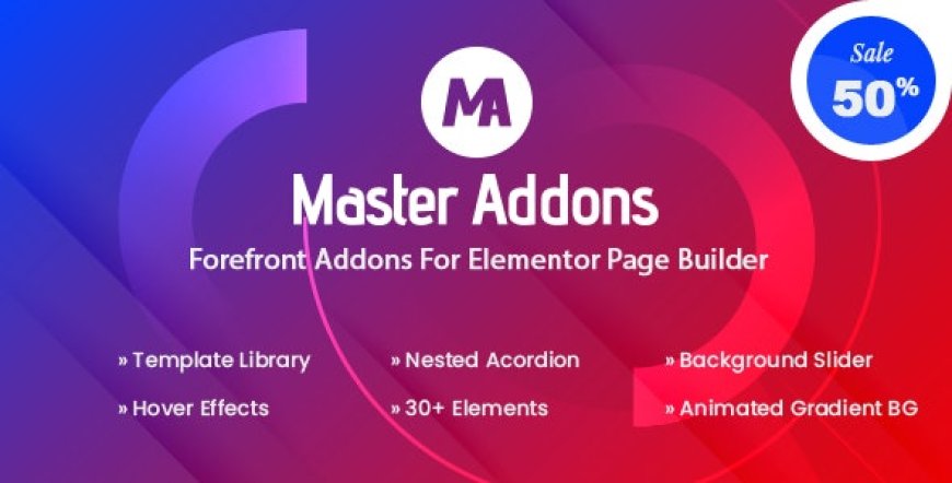 Master Addons for Elementor Premium 2.0.6.6