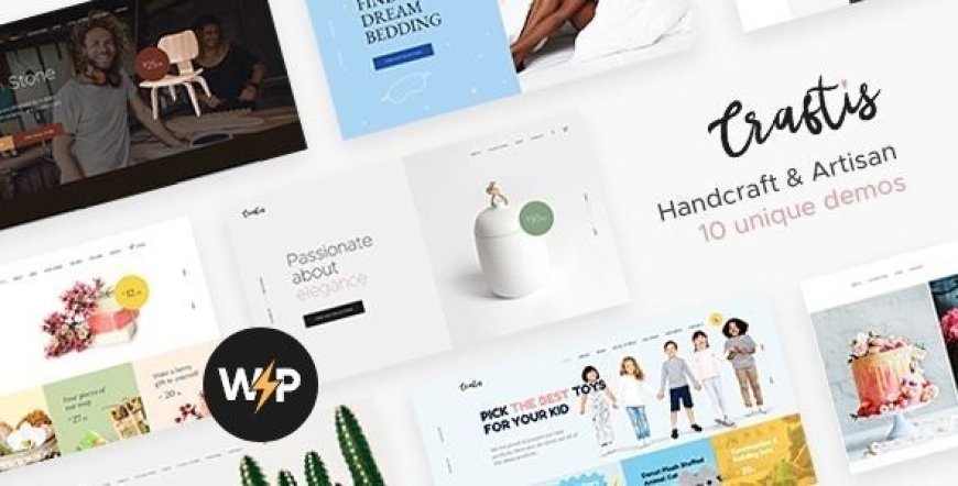 Craftis v1.2.7 - Handmade, Handcraft & Artisan WordPress Theme + WCFM