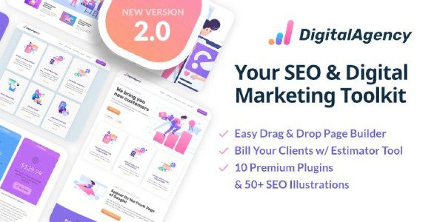 SEOWP v3.7.8 | Digital Marketing Agency and SEO WordPress Theme