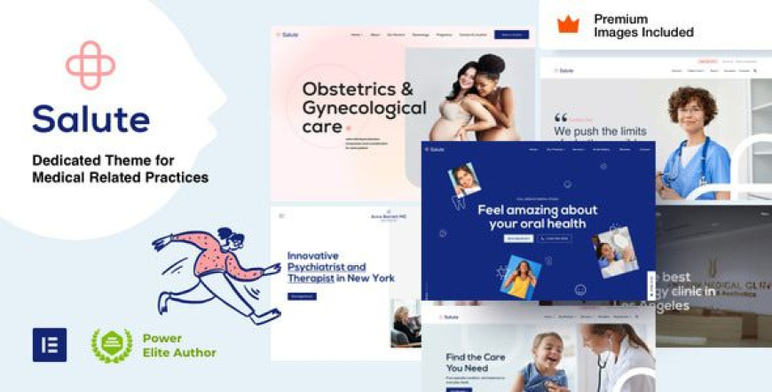 Salute v55 - Medical WordPress Theme