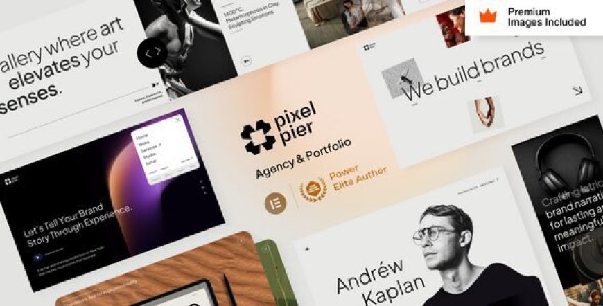 Pixelpiernyc v12 - Creative Agency and Portolio WordPress Theme