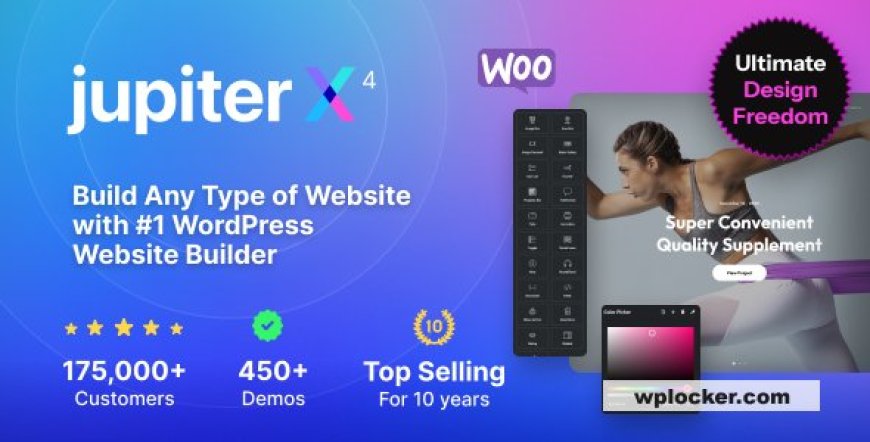 JupiterX v4.9.2 – Multipurpose WordPress & WooCommerce Theme