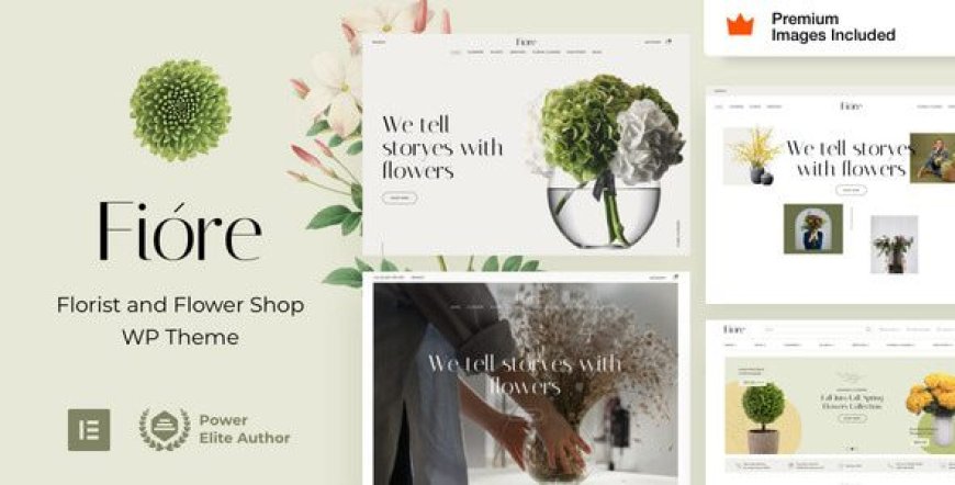 Fiore v17.0 – Flower Shop Florist Ecommerce WordPress Theme