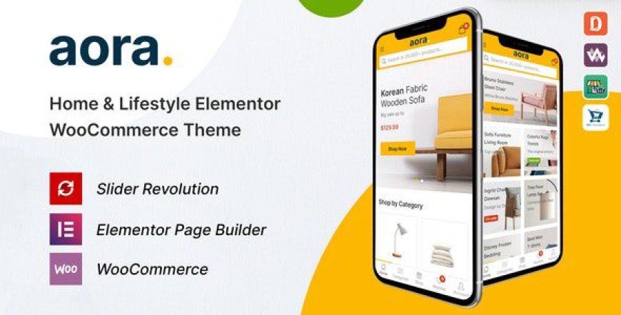 Aora v1.3.12 - Home & Lifestyle Elementor WooCommerce Theme