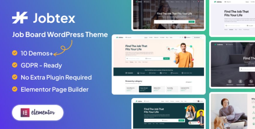 Jobtex v1.2.22 – Job Board WordPress Theme