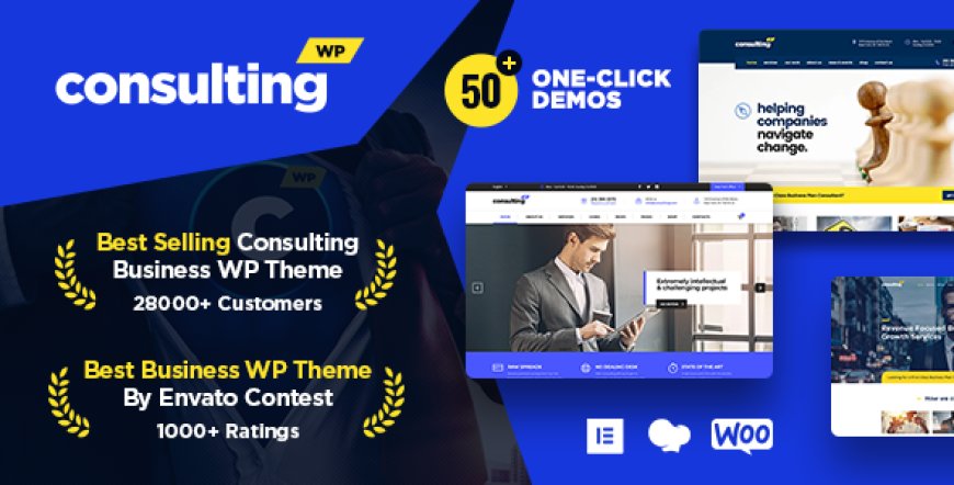 Consulting v6.7.0 - Business, Finance WordPress Theme