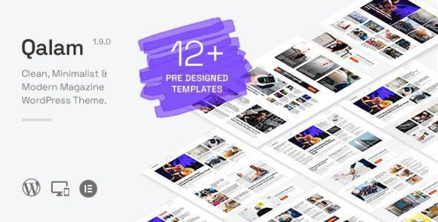 Qalam v2.3.0 - NewsPaper and Magazine WordPress Theme