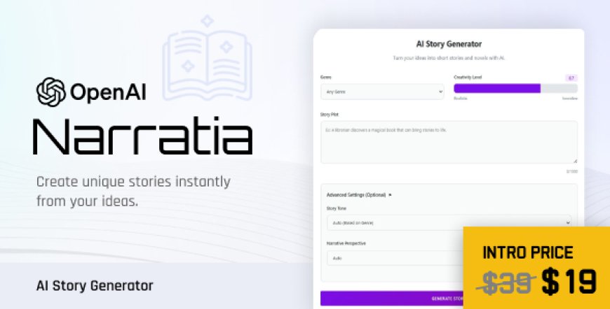 Narratia v1.0.0 - AI Story Generator