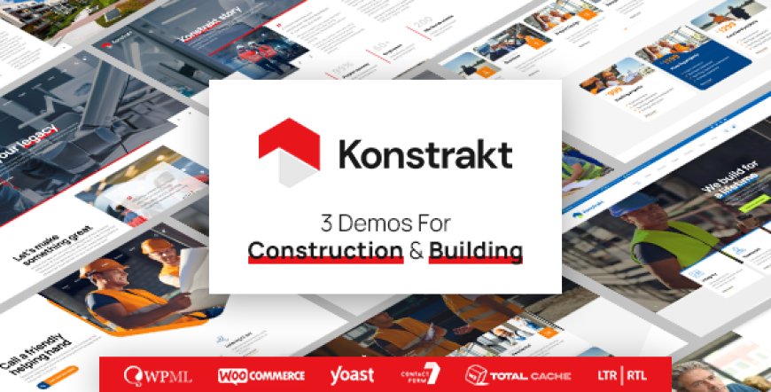 Konstrakt v1.2.4 - WordPress Theme for Construction