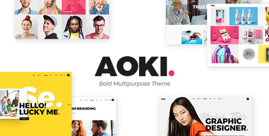 Aoki v1.8 - Creative Design Agency WordPress Theme