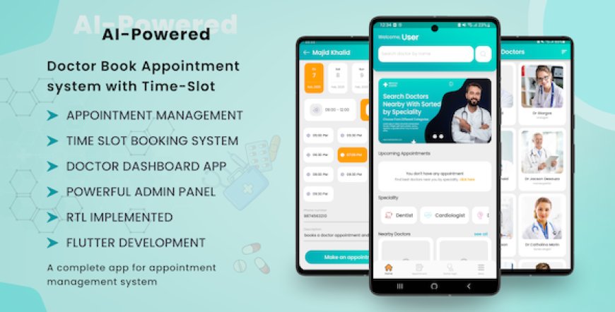 Doctor Finder v1.3.0 - Appointment Booking With Time-slot app