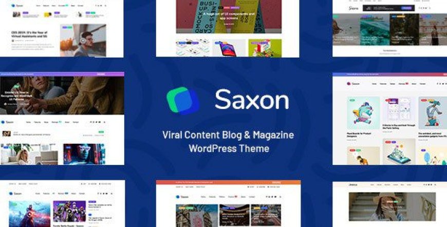Saxon v1.9.3 - Viral Content Blog & Magazine Marketing WordPress Theme