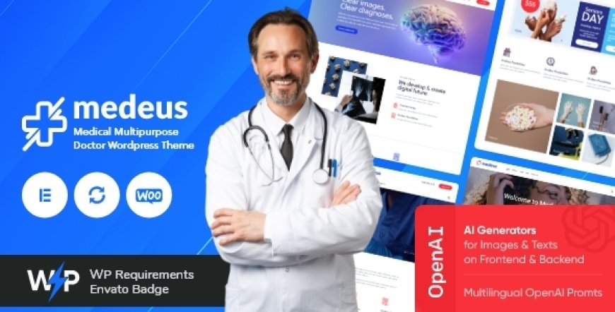 Medeus v1.14 - Medical Multipurpose Doctor WordPress Theme