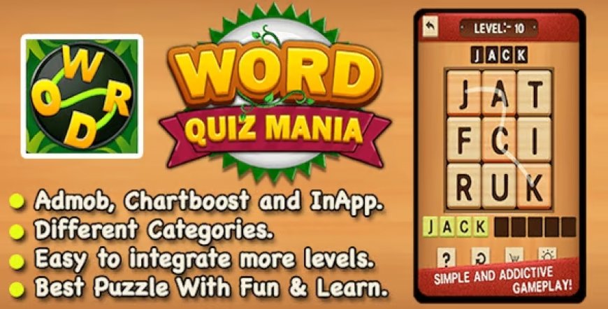 Word Puzzle Mania + Best Word Trivia Puzzle Game + Ready For Publish (23 May 2025)
