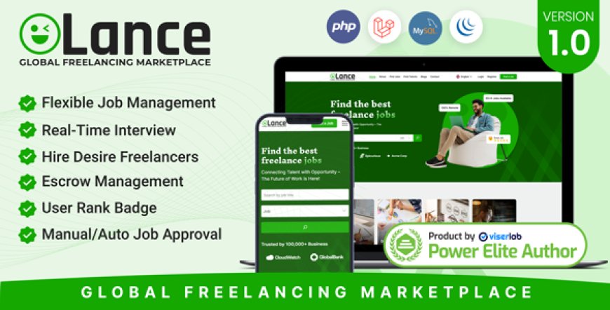 Olance v1.0 - Global Freelancing Marketplace