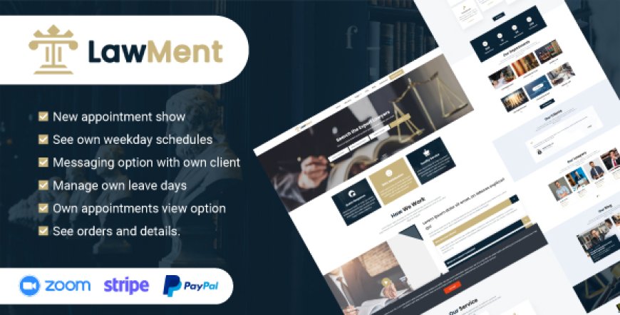 LawMent v4.0.0 - SaaS Based Multi Lawyer Appointment System
