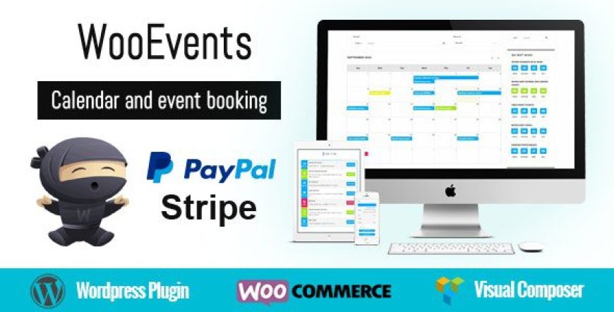 WooEvents v4.1.6 - Calendar and Event Booking