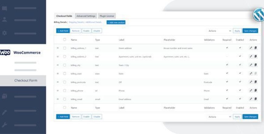 WooCommerce Checkout Field Editor Pro v3.7.4