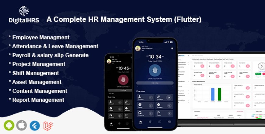 DigitalHR – Branch Based Multi Tenant HR, HRM and HRMS Application (20 June 2025)
