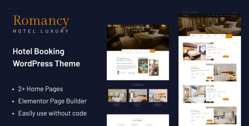 Romancy v1.3.0 - Hotel Booking WordPress Theme