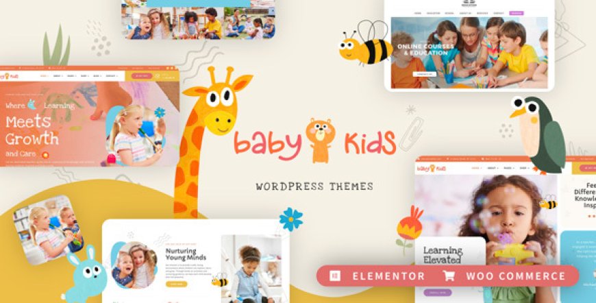 Baby Kids v5.0 - Education Primary School Children WordPress