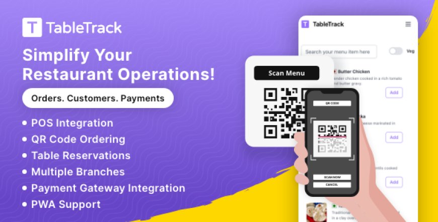 TableTrack v1.2.33 - The Complete SaaS Restaurant Management Solution
