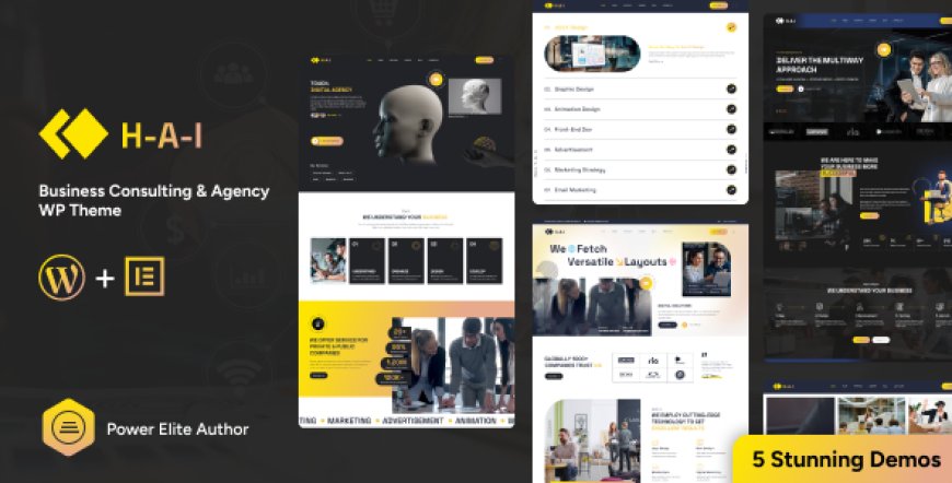 Hai v1.0.7 - Elementor Agency WordPressTheme