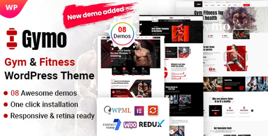 Gymo v1.0.5 - Gym & Fitness WordPress Theme