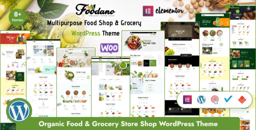 Foodano v1.2.1 - Food Shop & Marketplace WordPress Theme
