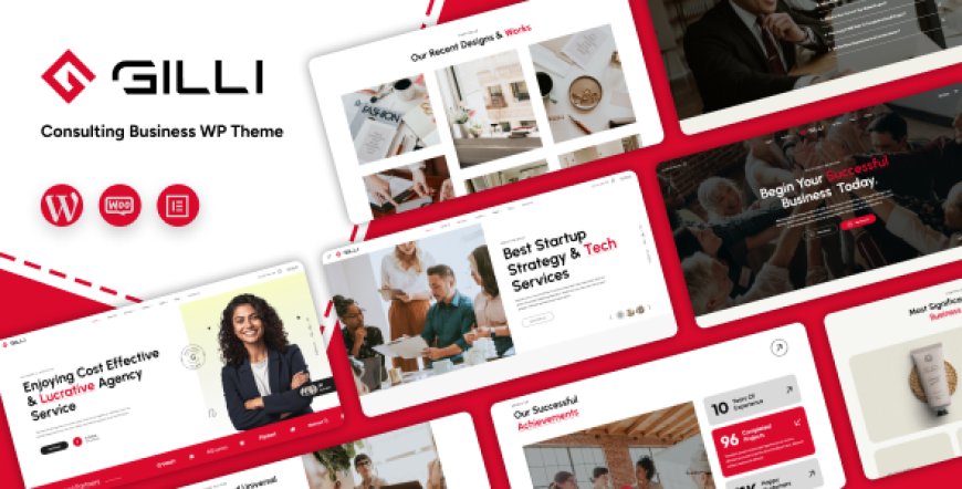 Gilli v1.1.0 - Business Consulting WordPress Theme