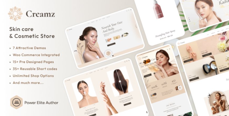 Creamz v1.0.6 - Beauty Salon & Spa WooCommerce