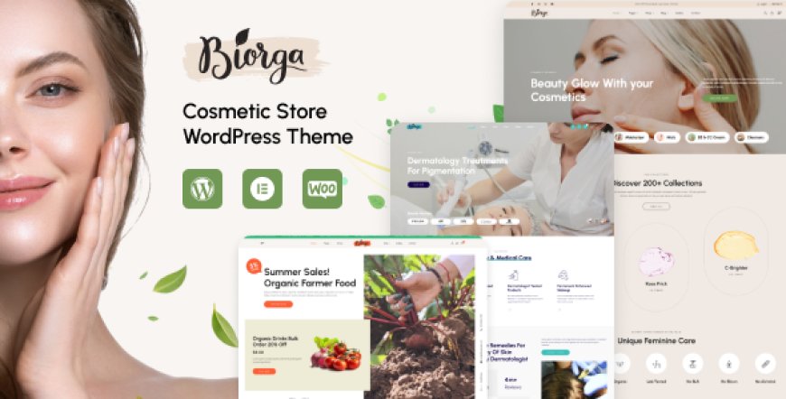 Biorga v1.0.5 - Elementor Beauty Cosmetics Shop WordPress Theme