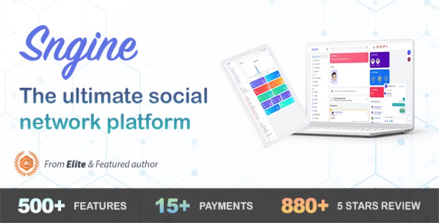 Sngine v4.0.6 - The Ultimate PHP Social Network Platform
