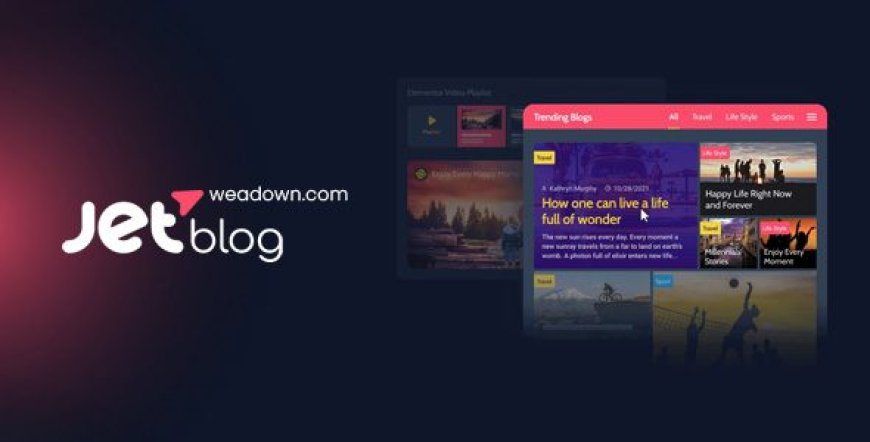 JetBlog v2.4.4.1 – WordPress Blogging Plugin for Elementor