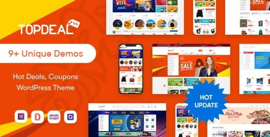 TopDeal v2.3.19 - Multi Vendor Marketplace Elementor WooCommerce WordPress Theme