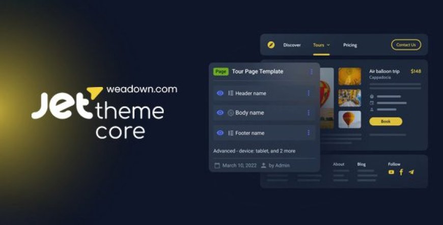 JetThemeCore v2.3.0.3 – WordPress theme builder for Elementor and Gutenberg