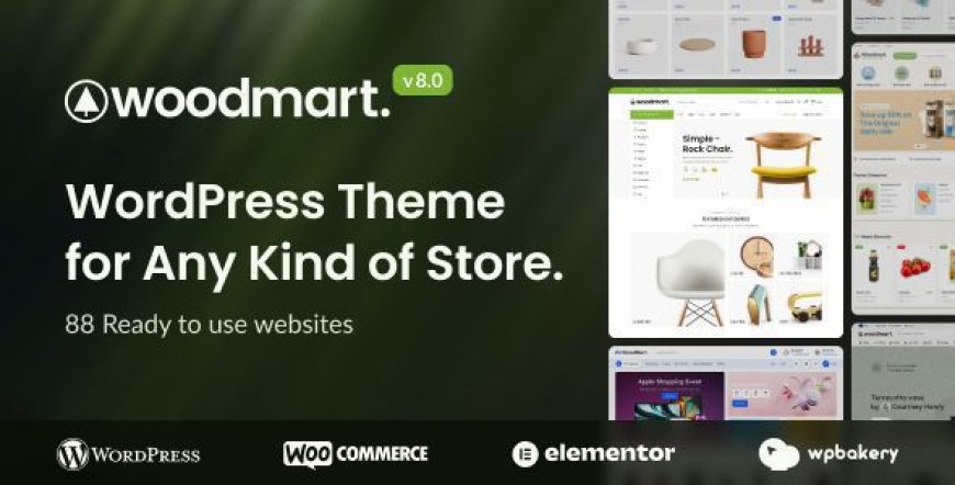 WoodMart v8.2.3 - Responsive WooCommerce Wordpress Theme
