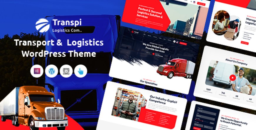 Transpi v1.0.7 - Logistics and Transportation WordPress Theme