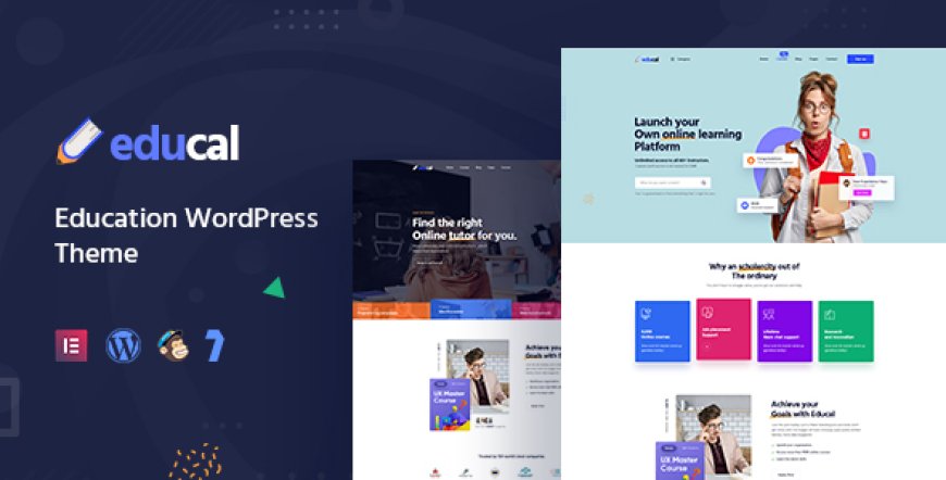 Educal v2.0.1 - Online Courses & Education WordPress Theme