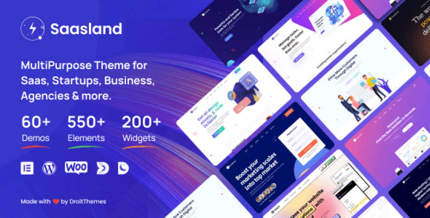 Saasland v3.7.0 - Saas, Startup, Technology & IT Solutions WordPress Theme