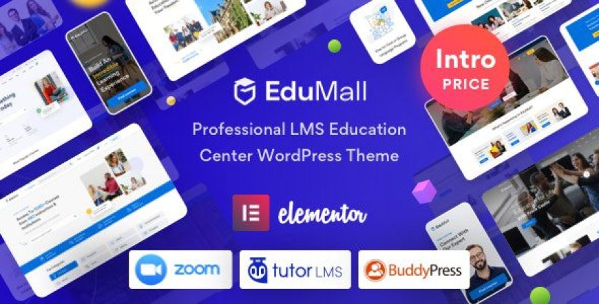 EduMall v4.4.1 - Professional LMS Education Center WordPress Theme
