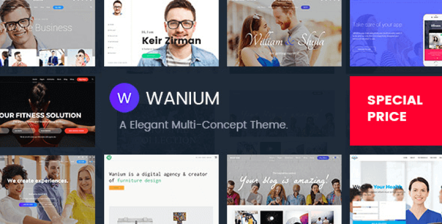 Wanium v1.9.6 - A Elegant Multi-Concept Theme