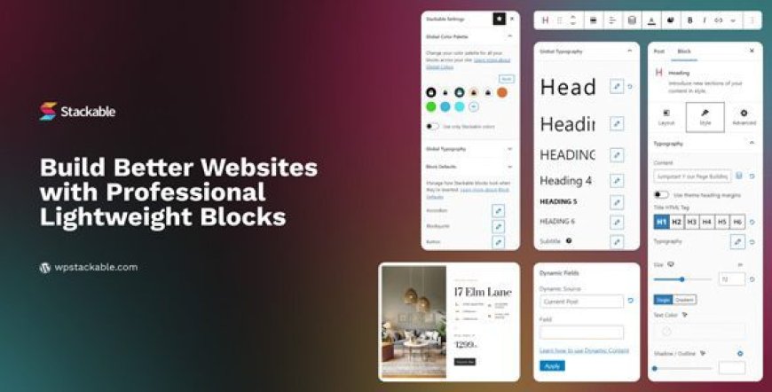 Stackable v3.16.2 - Reimagine the Way You Use the WordPress Block Editor