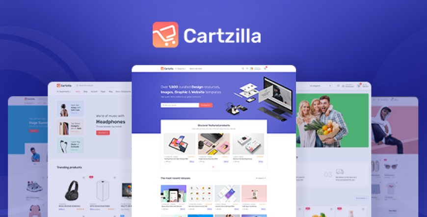 Cartzilla v1.0.47 - Digital Marketplace & Grocery Store WordPress Theme