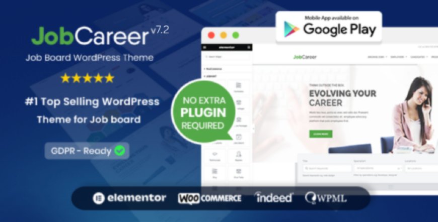 JobCareer v7.2 | Job Board Responsive WordPress Theme