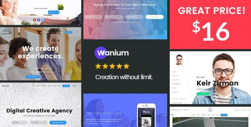 Wanium v1.9.7 – A Elegant Multi-Concept Theme