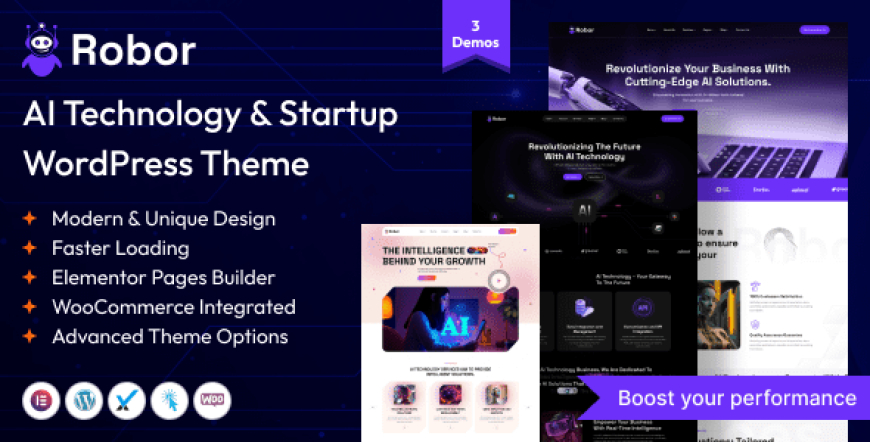 Robor v1.0.0 – AI and Automation Integration WordPress Theme