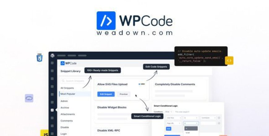 WPCode Pro v2.2.9 - The Best WordPress Code Snippets Plugin